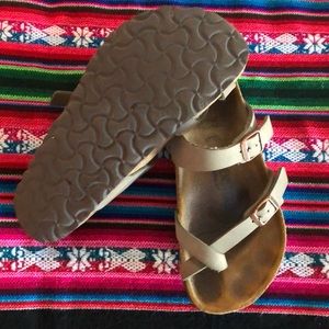 Birkenstock Mayari sandals eur 37 us7 stone